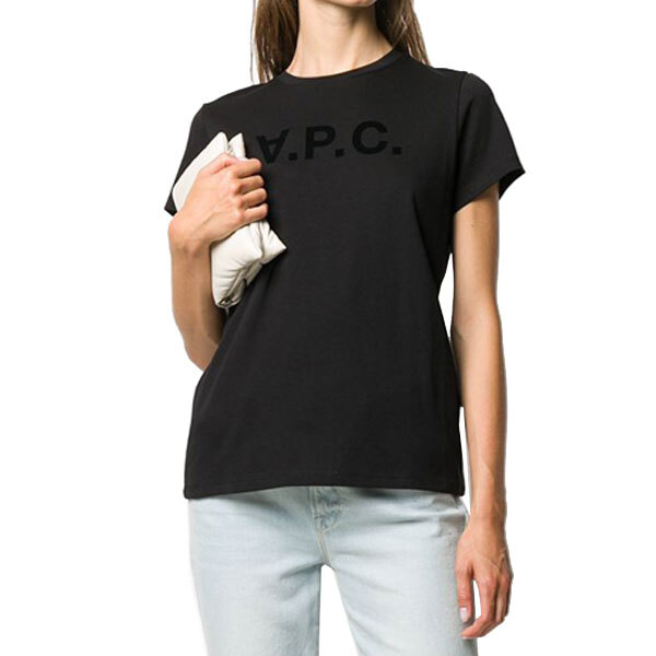 A.P.C. 아페쎄 우먼 VPC 티셔츠 BLACK COBQX-F26944