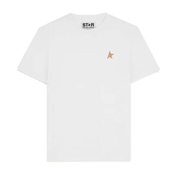 골든구스 골드 스타 티셔츠 White GMP01220