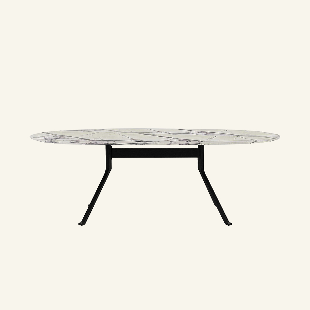 블링크 오발 다이닝 테이블 Blink Oval Dining Table (Oak/Walnut/Marble)