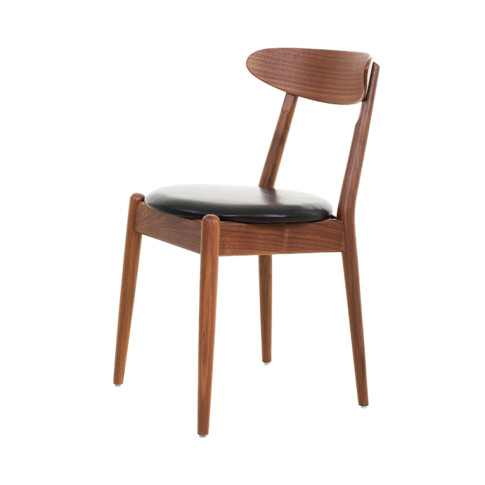 루이지애나 체어 Wohlert Louisiana Chair (Oak / Walnut)